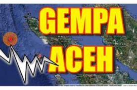 Gempa Hari Ini 6,4 Magnitudo Guncang Meulaboh, Aceh